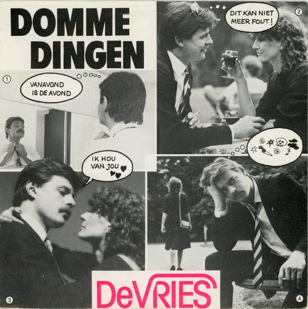 

7-дюймовая пластинка DEVRIES Domme Dingen 6017386 FONTANA 1982 Нидерланды Поп Б/у