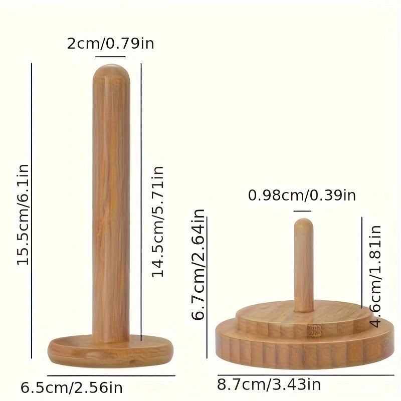Bamboo and Wood Yarn Stand Yarn Spool Home Braided Yarn Spool Storage Stand Table Top Rotary Ball Wooden Winder