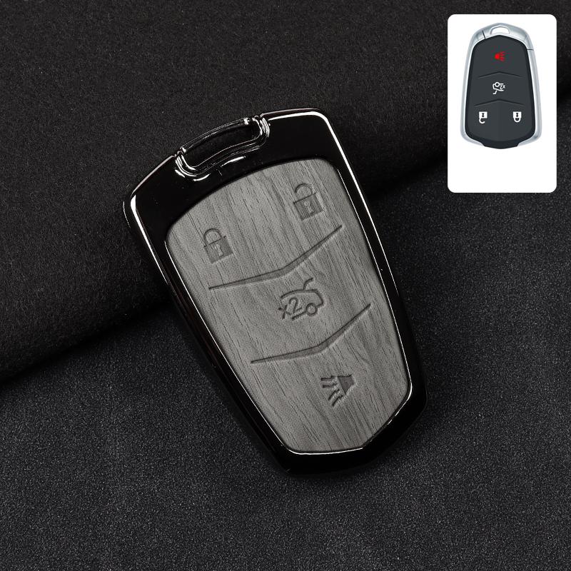

Suitable for Cadillac xt5 keycase ct5 xt4 atsl xts ct6 ct4 xt6 gt4 Lyriq keycover keyshell keychain car key bag car accessories