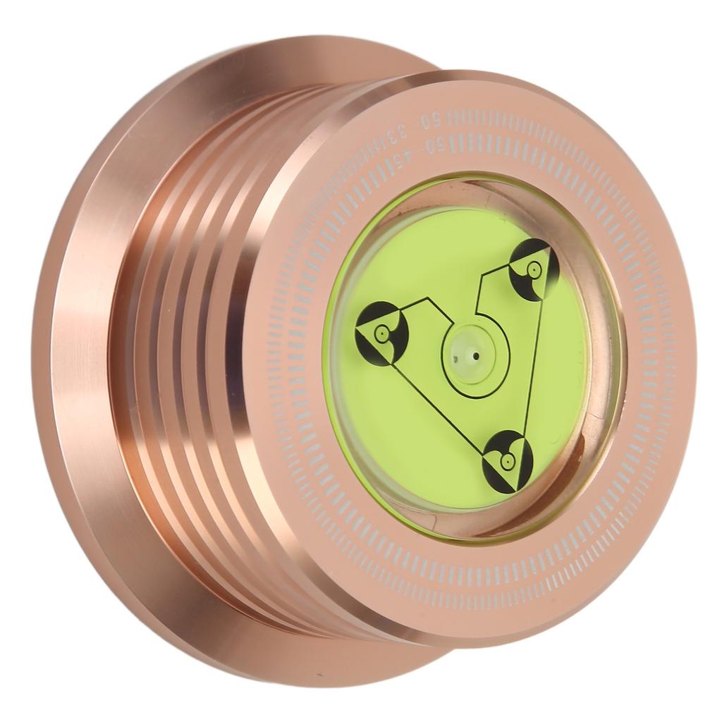 Record Weight Stabilizer Professional 50Hz 45rpm Vinyl Turntable Disc Stabilizer with Level and