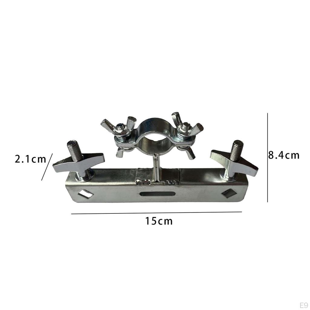 Bass Drum Bell Holder Support Clamp Adjustment Mounting Accessories