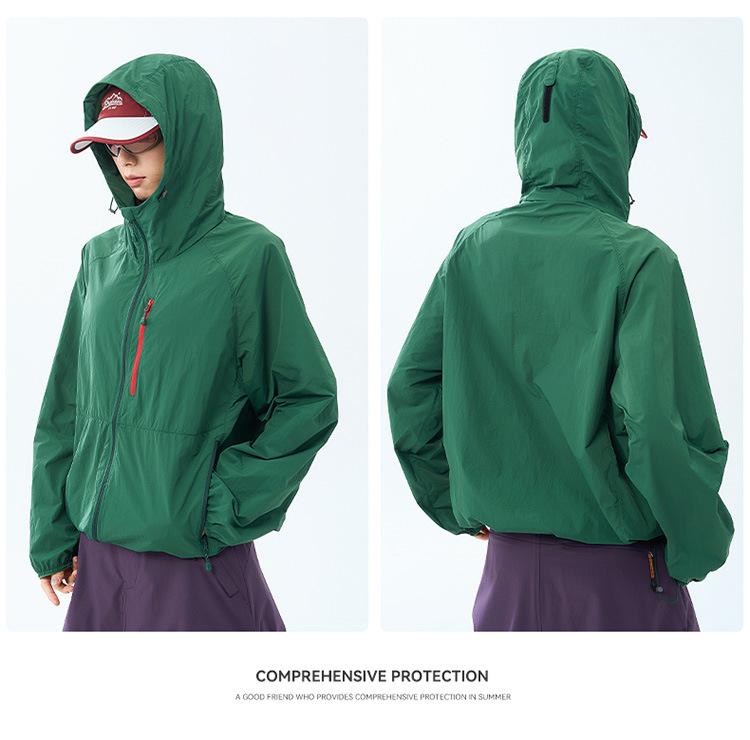 Woodpecker Women's Summer UV-Protective Cycling Jacket: Stylish, Lightweight, and Loose-Fitting.