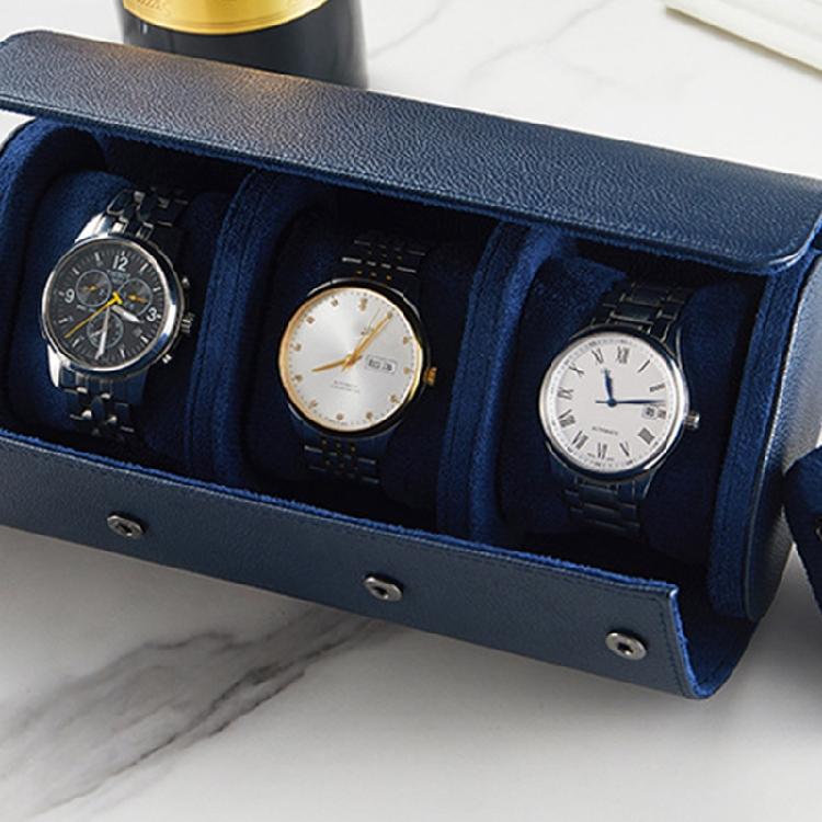 Watch Box High-Grade PU Leather Packaging Box 1/2/3 Slots Watches Gift Box