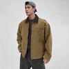 US Size Men's Workwear Washed Jacket Spring Autumn Color Turn-down Collar Coat Detroit Jacket Outdoor Zipper Hunting Jacket