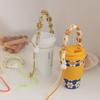 Handmade Cup Carrying Strap Flower Packaging Strap Water Bottle Handle  for Coffee Milk Tea Cup