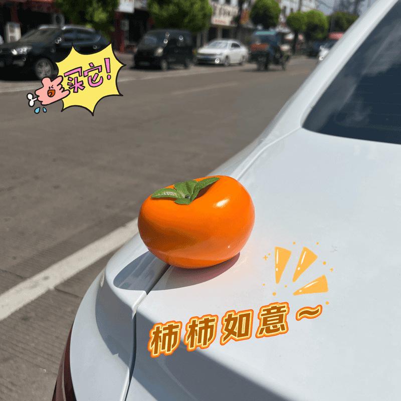 Apfel Frucht Auto Schmuck für Konsole - Elektrofahrzeug Innen-/Außendekoration Weihnachten