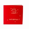 1pcs Birthday Gift Greeting Invitation Cards Cake Card Pop Up 3D Stereoscopic Postcard Handcrafted