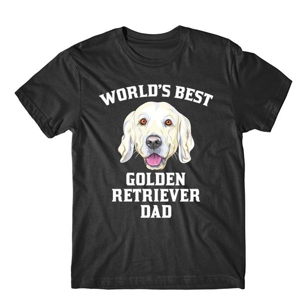 World s Best Golden Retriever Dad Dog Owner Graphic T-Shirt XXXL