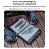 Luya Transparente Ködertasche PVC Innentasche Unterteilt Wasserdichte Aufbewahrungstasche Angelzubehör Sortierer Aufbewahrungstasche
