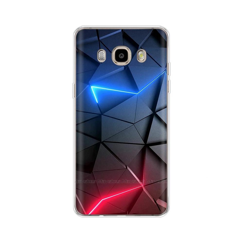 For Samsung Galaxy J5 2016 Case J510 J510F/ds J510FN Cover Fashion Daisy Soft Protective Covers For Samsung J5 2016 Fundas Coque