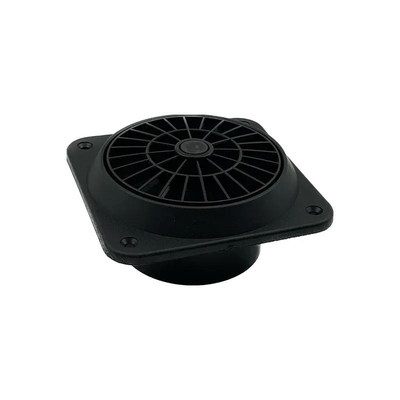 1/2/4/6X 75mm/3" Warm Diesel Heater Conditioner Ducting Duct Air Vent Outlet with Fan Black For Webasto Car Truck Camper VAN