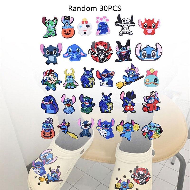 Lilo And Stitch Croc Charms Diy Shoe Decoration Accessories