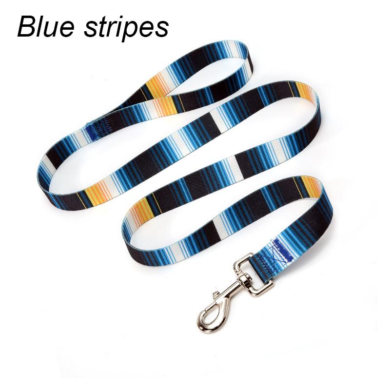 

Pet Dog Traction rope Ethnic Style Striped Forest Pattern Collar Leash Traction rope Pet Cat Harnesses Leads Dog leash S