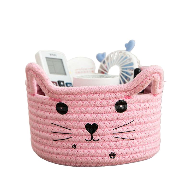 Woven Storage Basket Miscellaneous Storage Basket Cosmetic Storage Box