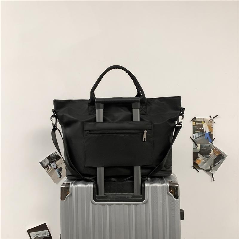 Large Capaci Nylon Busin Casual Crossbody Bag Single Oulder Commuter Ort Trip Travel Bag Handheld Mailman Bag
