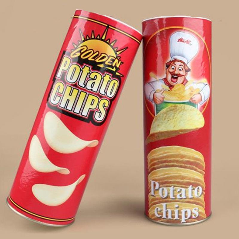 Patates Cipsi Kutuları Sahte Yılan 1 Nisan Şakası Komik Yenilik Şaka Hilesi Oyuncaklar