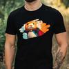 T-Shirt Herren Superhelden Hamster Motiv Baumwolle Größe XS bis 5XL