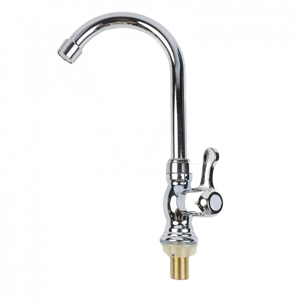 Efficient Water Use Plastic Steel Kitchen Faucet for Everyday Needs