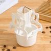 Foldable Coffee Filter Holder Reusable Lightweight Tea Filters Dripper Baskets Coffee Ear Drip Filter Paper Bag Shelf Coffeeware