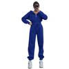 Two Pieces Tracksuits for Women Short Zipper up Hoodies Sweatshirts Coats and Drawstring Waist Sweatpants Casual Sport Clothing