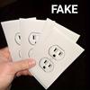 3-Pack Funny Fake Power Outlet Stickers – Perfect for Office Pranks and Jokes | Plug Decals for Office Gags