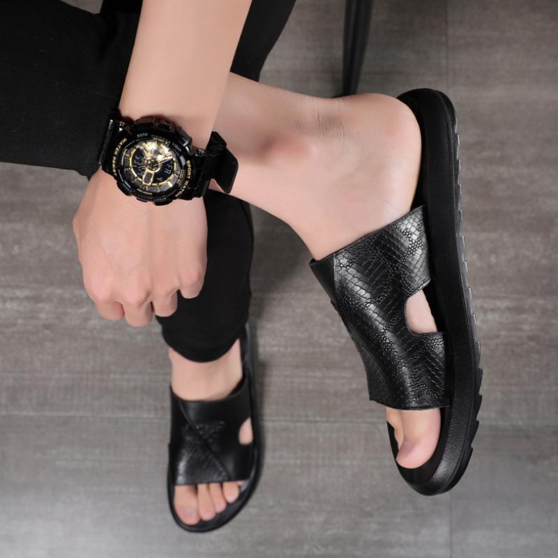 Модные роскошные мужские тапочки 2024 года — фото 5