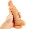 Crescent Large Simulation Dildo Crystal Soft Glue Female Masturbator Adult Products