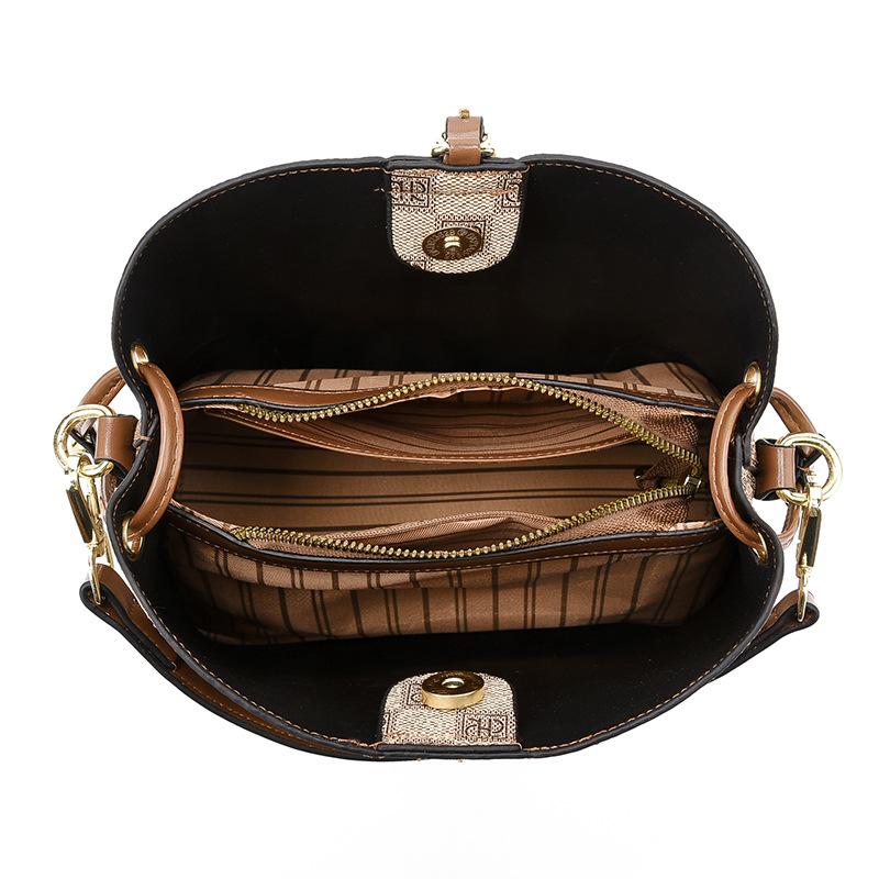 Bags Large Capacity Women's Bucket Bags 2025 New Women's Bags Niche High-end Single Shoulder Messenger Bags Women's Handbags