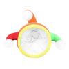 Color Block Clown Hat with White Pom Poms Halloween Party Hat Funny Joker Hat  Party