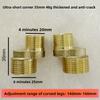 Shower Faucet Curved Foot Adjustable Adapter Solid Brass Wall Mounted Replacement Angle Valve Kitchen Bathroom Accessories