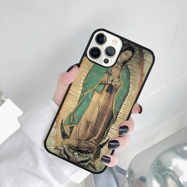 Guadalupe San Judas Phone Case Cover For iPhone 17 Air 15 Pro MAX 16 Plus 14 12 11 13 coque