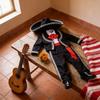 Ethnic Mexican Childrens Dance Attire With Printed Design And Long Sleeve For Stage Use