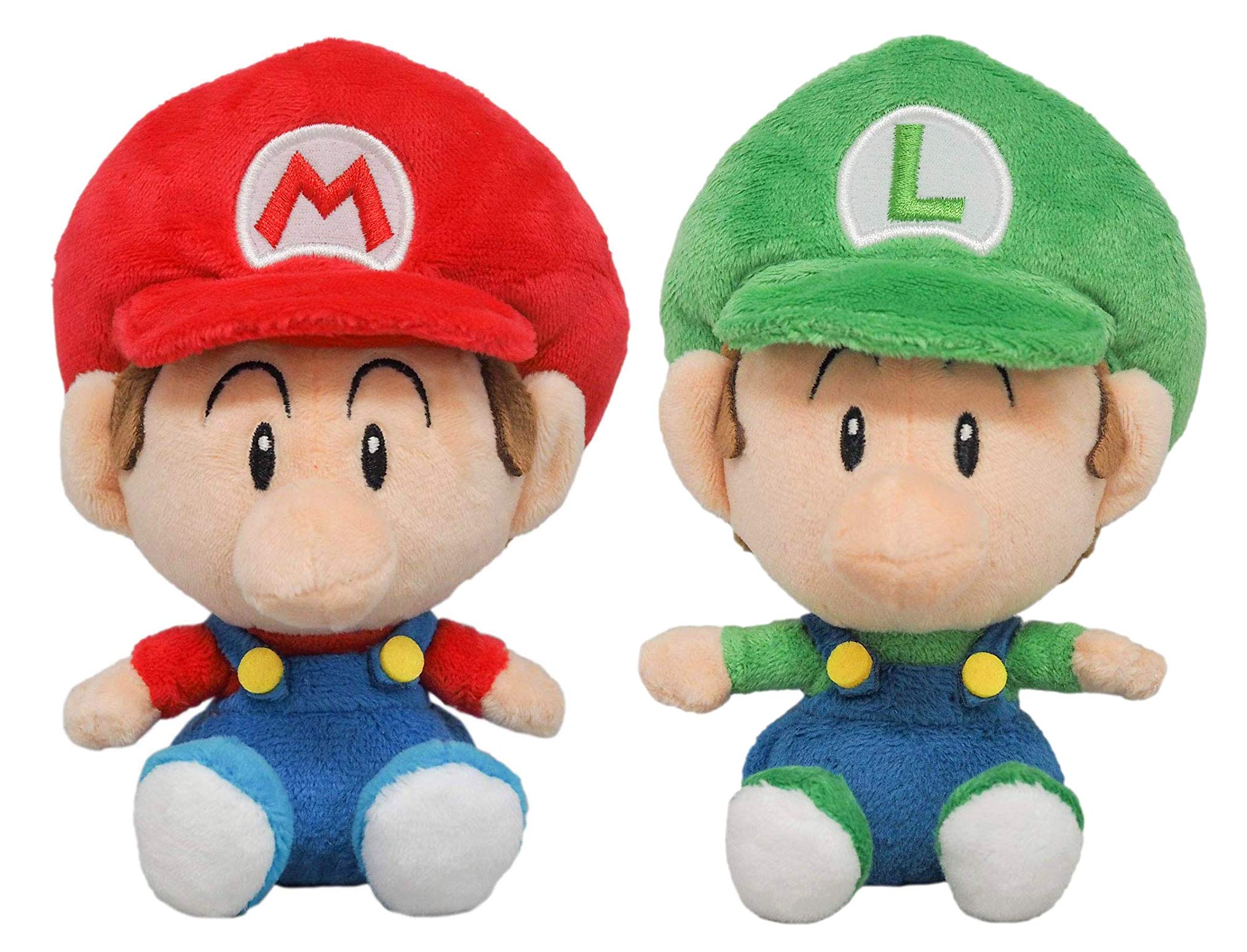 

Super Mario Baby Mario & Baby Luigi (S) Plush Toy Set of 2 [Sitting Height approx. 15cm] ALL STAR COLLECTION