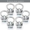 Single Stud Fitting with Stainless Steel Ring for L-Track/Airline Track