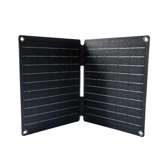 10W 5V Solar Panel Portable Phone Charger IPX6 Waterproof Foldable Design Type-C/USB Single Crystal Silicon Solar Panel Charger