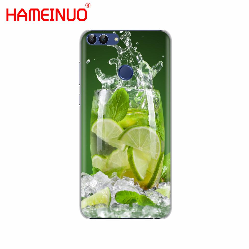 HAMEINUO Beer Summer Cocktai Food Cover phone Case for Huawei NOVA 2 2S 3e PLUS LITE p smart 2018 enjoy 7s mate 7 8 9 10 pro