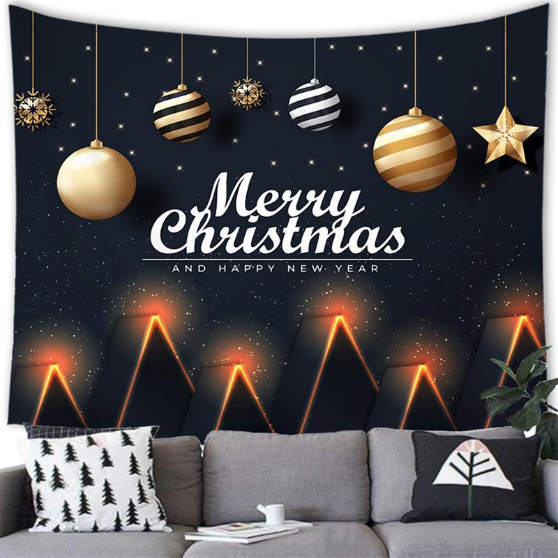 Merry Christmas Celebration Party Tapestry Wall Hanging