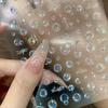 Dream Summer Shell Light Bubble Nail Sticker Love Mangxing Versatile Relief Thin And Tough Nail Back Adhesive