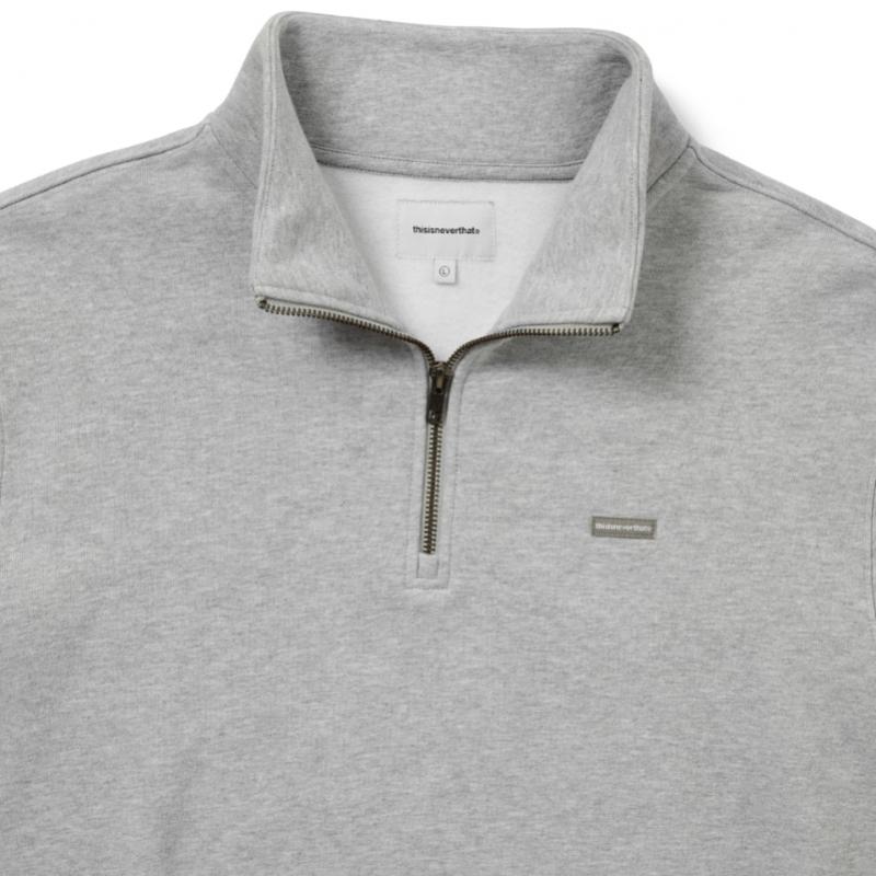 ThIs Is Never That T.n.t. Classic Hdp Half Zip Sweatshirts Heather Grey