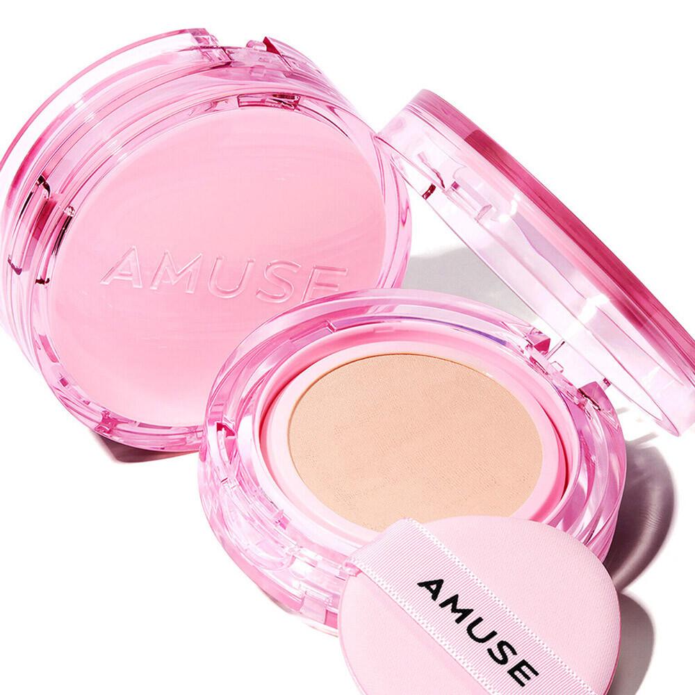 AMUSE Dew Power Vegan Cushion SPF50+PA++++ Foundation 15g