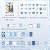 100pcs Vintage Decor Scrapbooking Materials Paper Combo Kit DIY Junk Journal Collage Photo Album Retro Background Paper