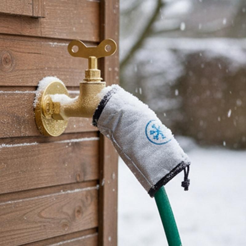 Resistant Locking Exteriors Spigot with Solid Bronze Construction Freeze Protects Tap for Outdoor Water Control
