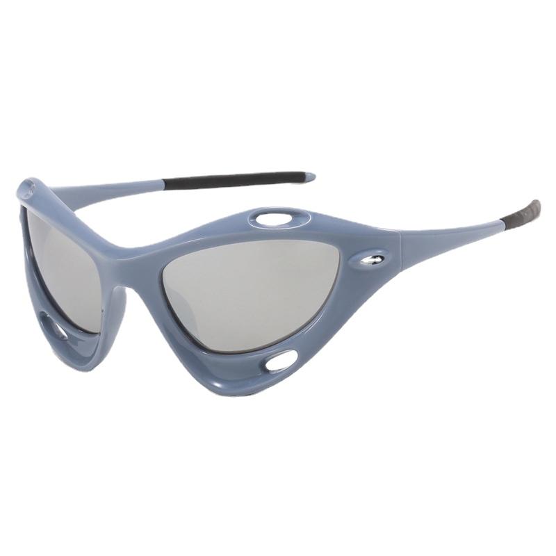 Stylish Men Y2K Sunglasses Latest Women Personalized Windproof Sun Glasses Men's Sports Cycling Glasses UV400 Protection Protection Eye Wear