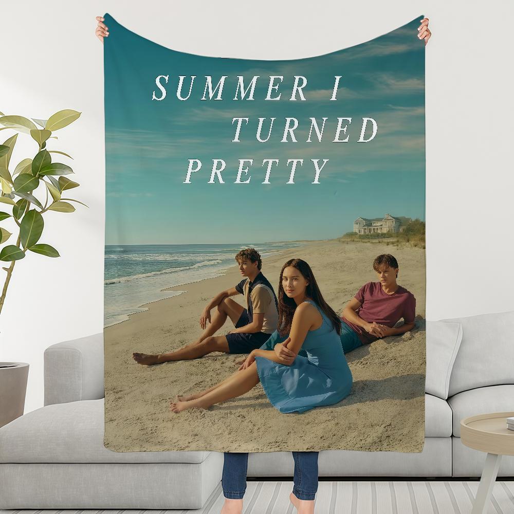 Blanket Throw S-SummerS-ES Super Cosy Plush Living Room 2025 Sofa T-TurnedS-ES Couch I Childish The Birthday P-Pretty Gifts