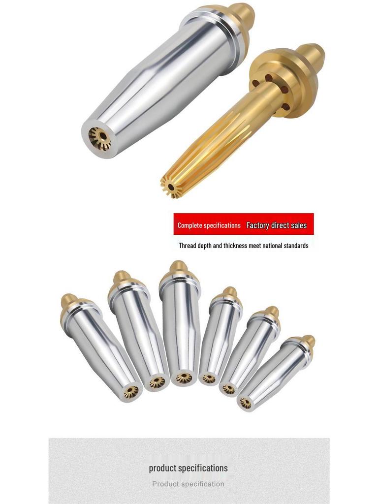 Oxygen-Acetylene Propane Cutting Nozzle Stainless Steel G07-30 100/300