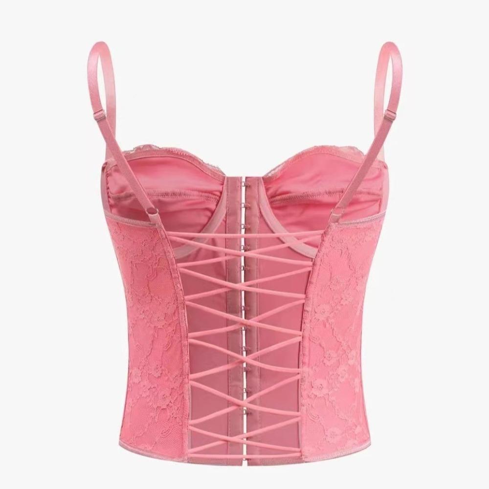 Solid Color Sexy Fish Bone Corset Abdominal Contraction Slim Corset Fashion Cropped Top