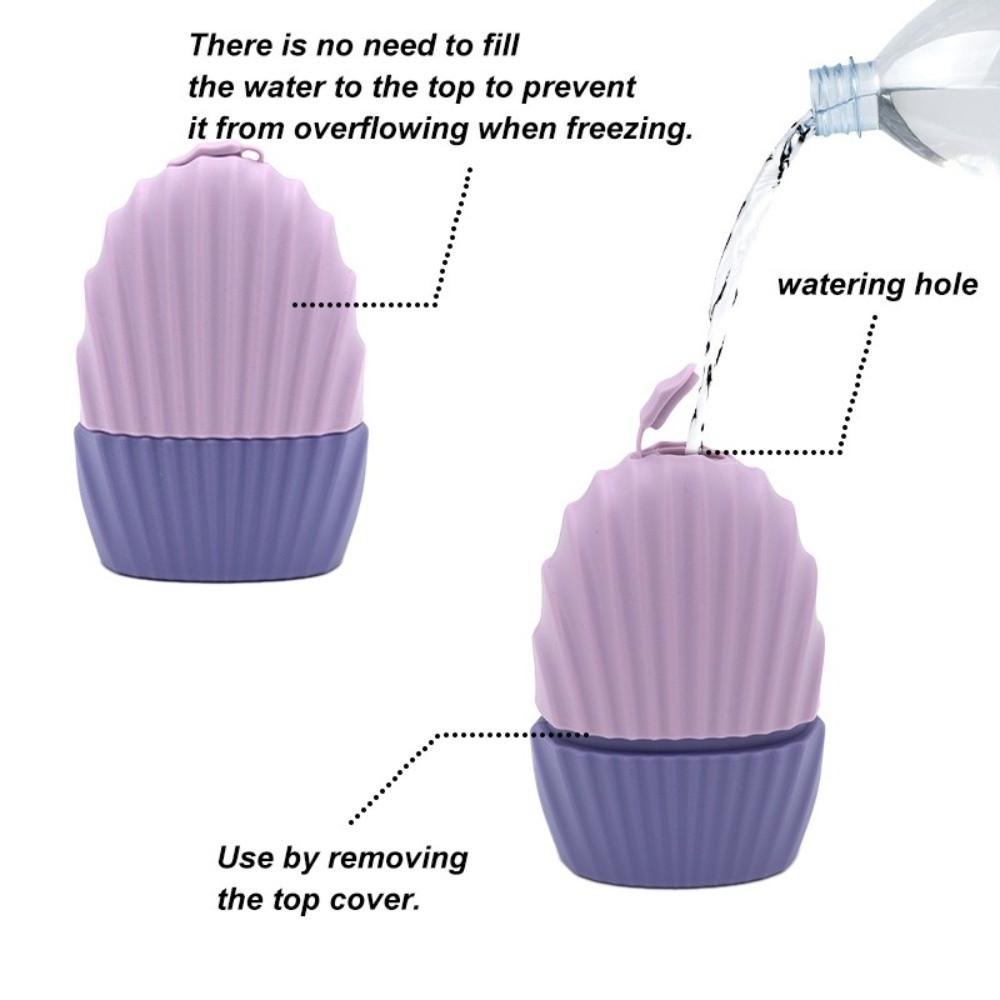 Shrink Pores Ice Face Roller Cooling Facial Ice Roller Facial Silicone Ice Mold Skincare Routine