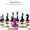 32Pcs Plastic Chess Pieces Multicolor Board Game Components Party Game Accessories Colorful Game Pawns Party Supplies
