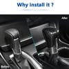 ABS Carbono Coche Pomo de Cambio de Marchas Cubierta Embellecedor Manija de Cambio de Marchas Pegatina Para Honda Accord X 10ª 2018- 2022 Accesorios