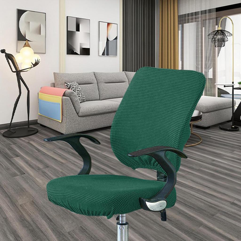 computer and office Cover - Split Protective & Stretchable Jacquard Polyester Universal Desk Task